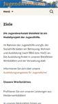 Mobile Screenshot of jugendwerkstatt-bielefeld.de